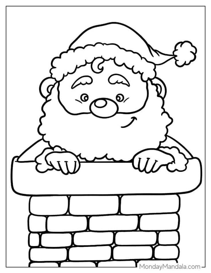 1 000 Christmas Coloring Pages Free PDF Printables Santa Coloring 1 000 Christmas Coloring Pages Free PDF Printables Santa Coloring