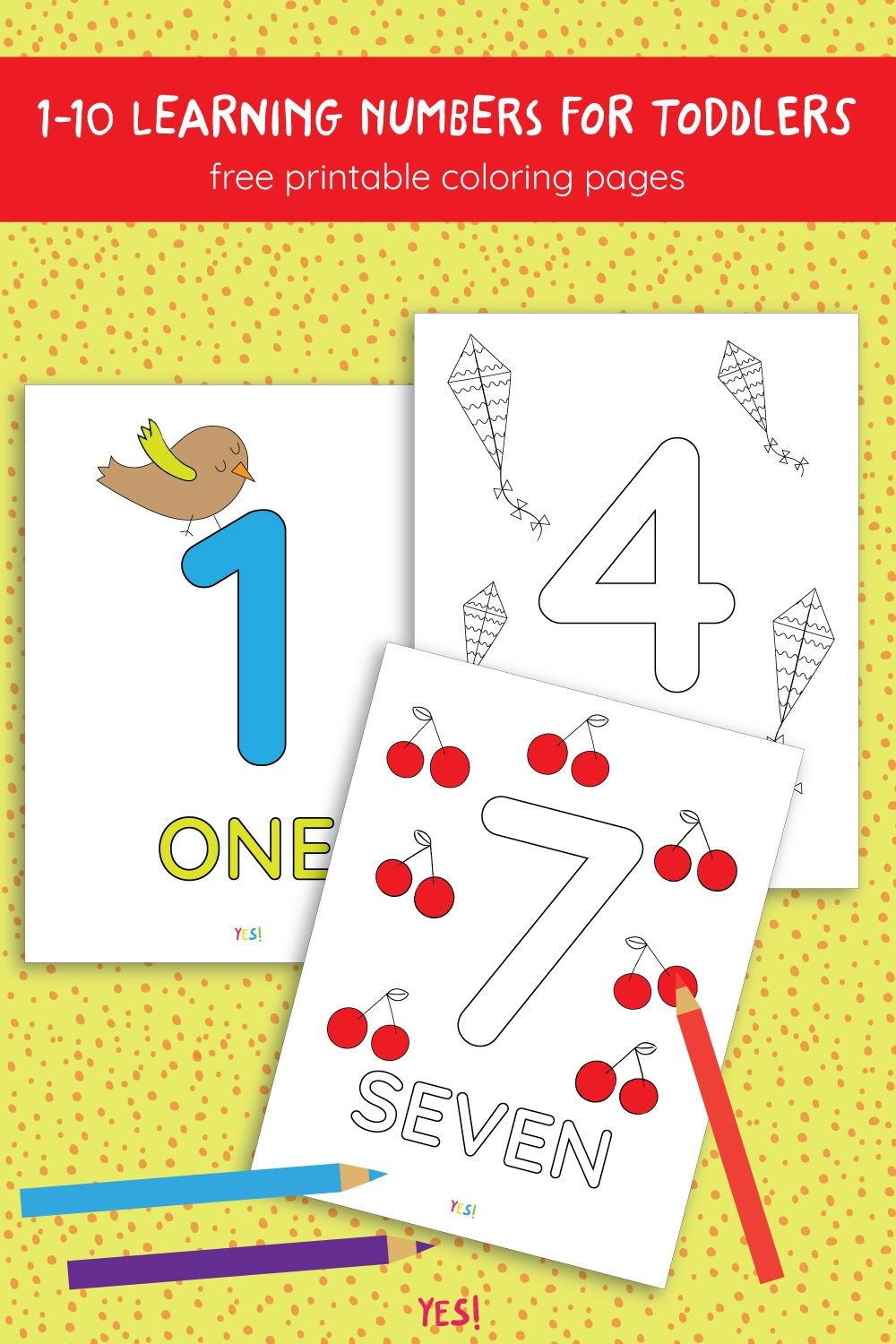 free printable numbers coloring pages