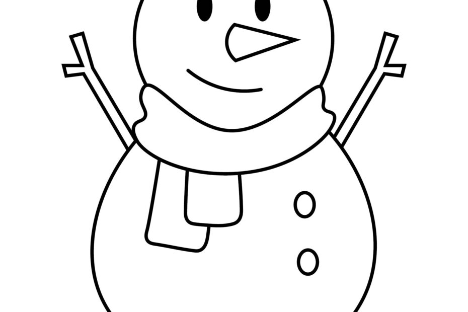 10 Best Free Printable Snowman Face Template Printablee Printable