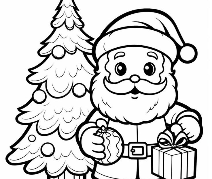 10 Free Printable Santa Coloring Pages For Kids Santa Coloring Pages