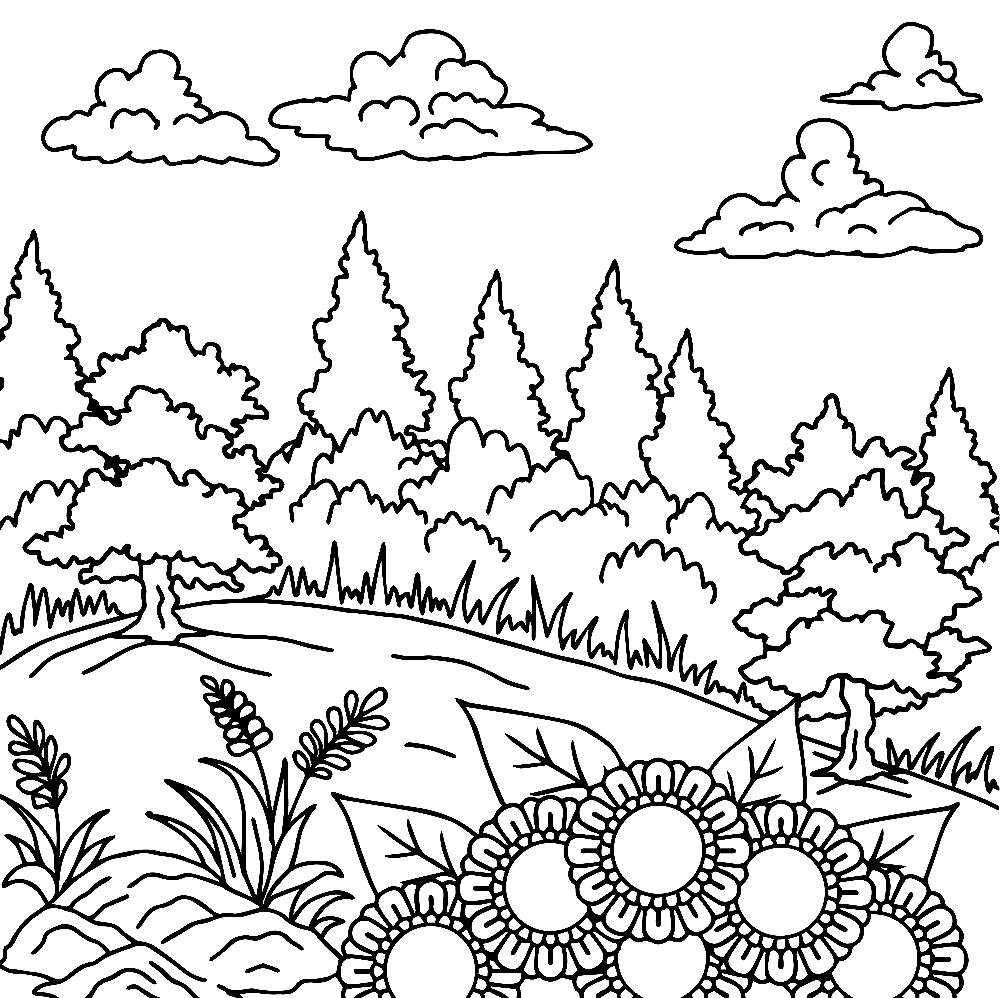10 Nature Printable Coloring Pages KoloringPages 10 Nature Printable Coloring Pages KoloringPages