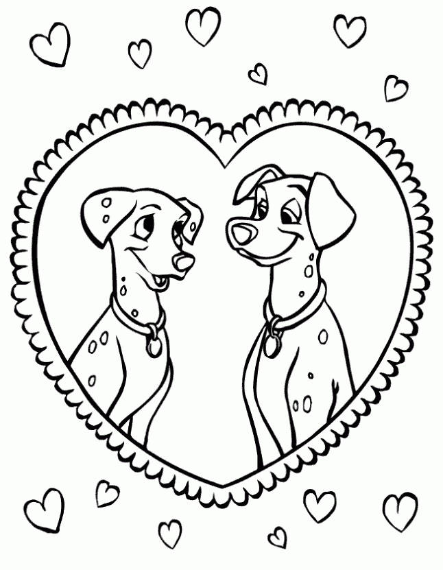 101 Dalmatians Coloring Pages