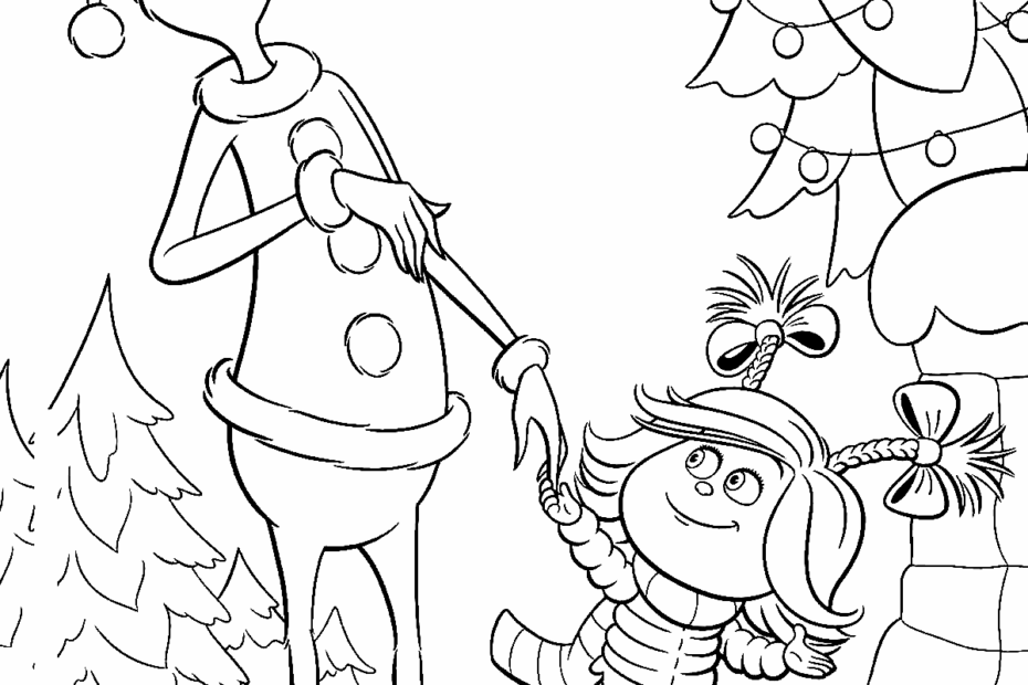 101 Grinch Coloring Pages ColoringPagesOnly
