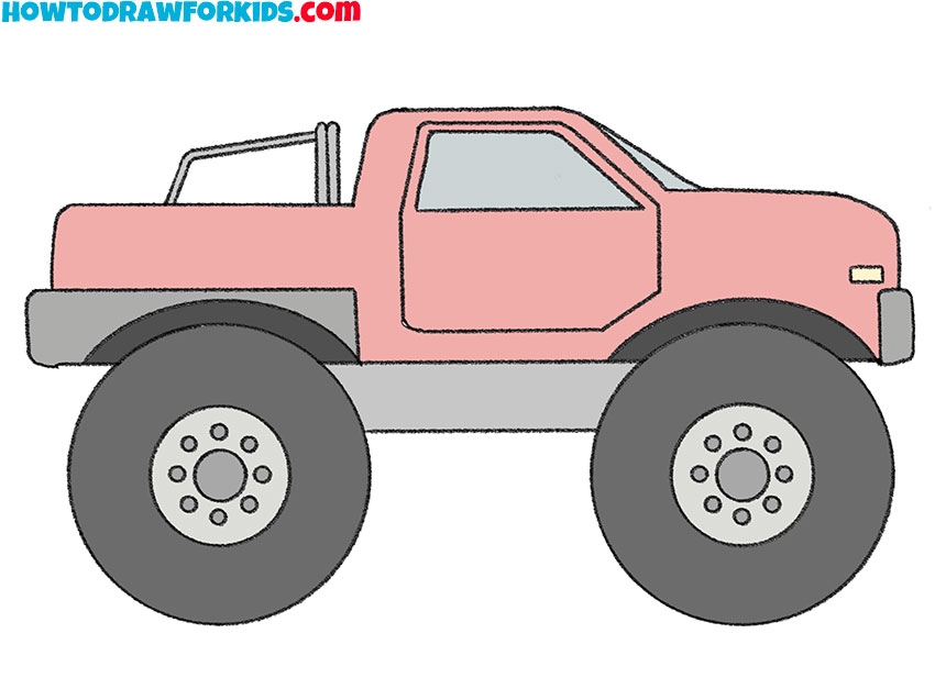 13 Monster Truck Drawing Easy IaganIdeachi 13 Monster Truck Drawing Easy IaganIdeachi