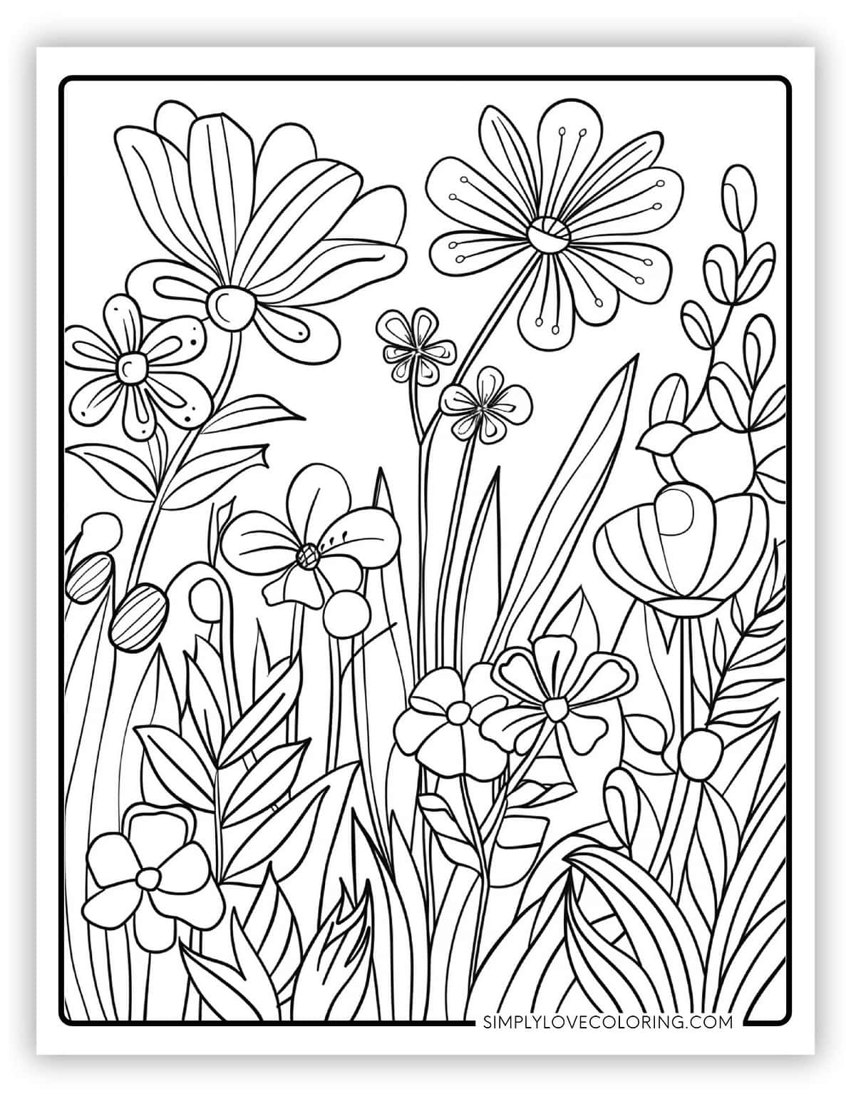 14 Spring Coloring Pages For Adults Free PDF Printables Simply Love 14 Spring Coloring Pages For Adults Free PDF Printables Simply Love