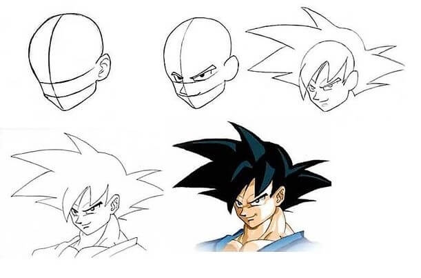 15 Easy And Beautiful Son Goku Drawing Ideas Drawing Photos