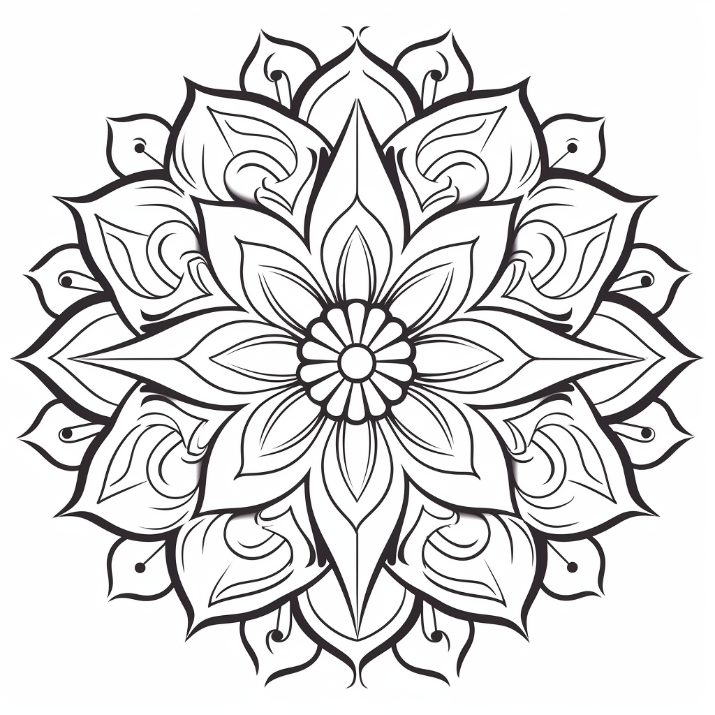 15 Spiritual Mandala Coloring Pages A Poetic Journey Into Meditation 