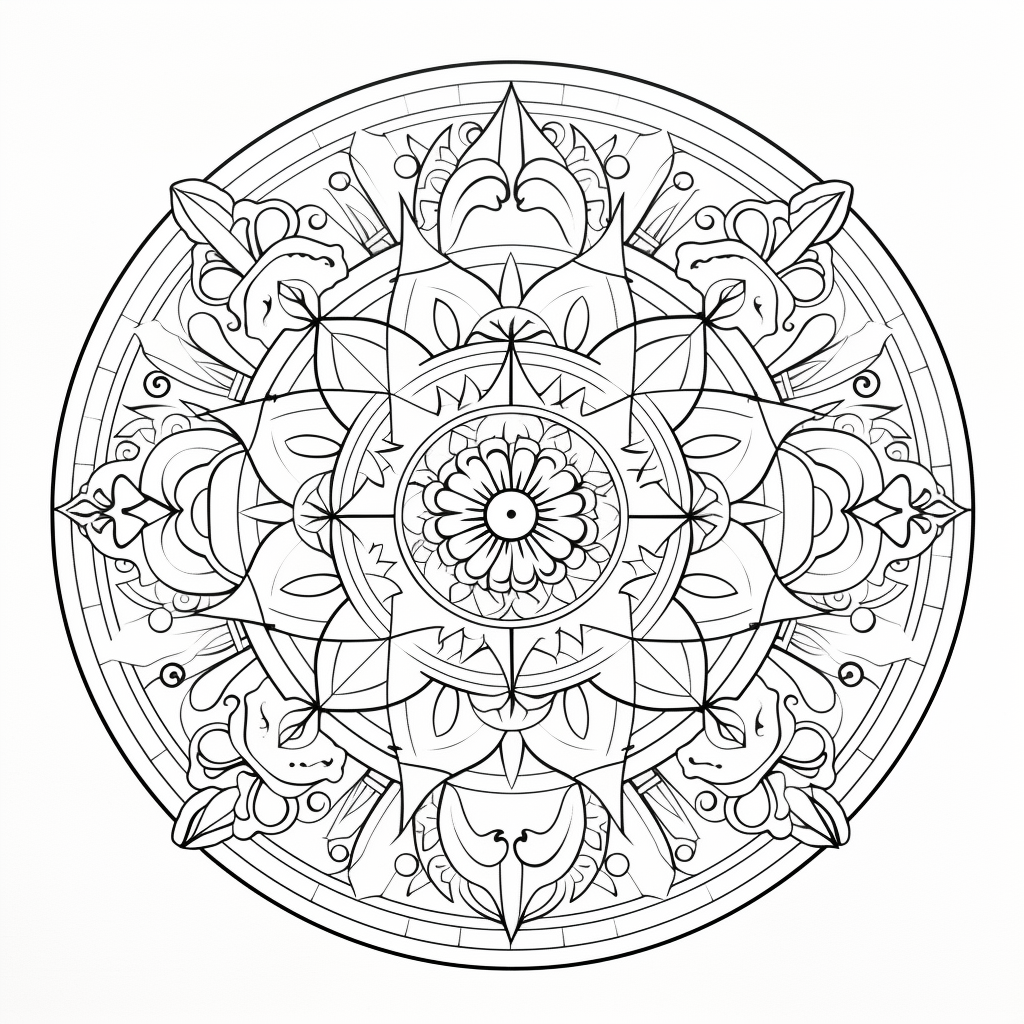 15 Spiritual Mandala Coloring Pages A Poetic Journey Into Meditation 