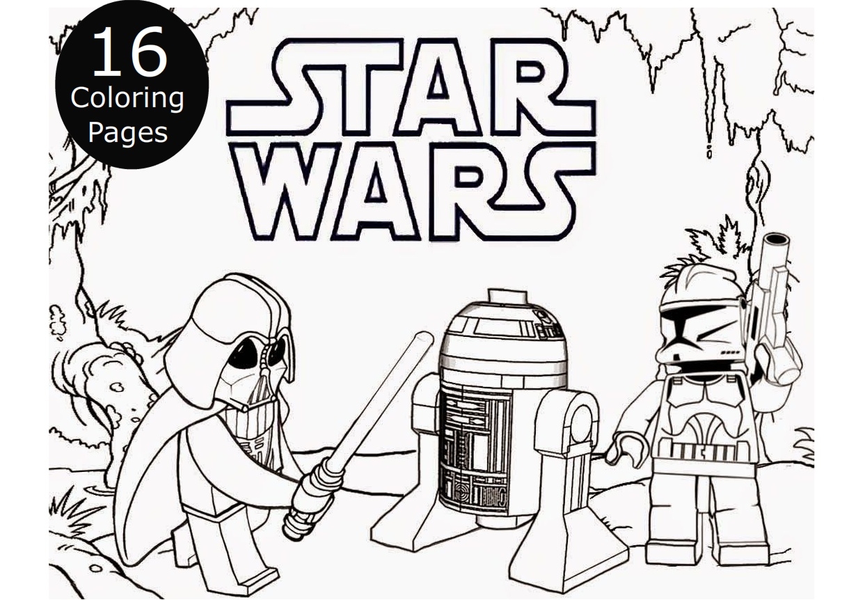 16 Printable Star Wars Coloring Pages Easy And Hard Coloring Pages 16 Printable Star Wars Coloring Pages Easy And Hard Coloring Pages