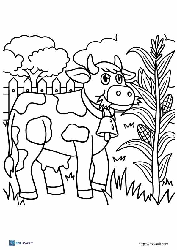 Farm Coloring Pages