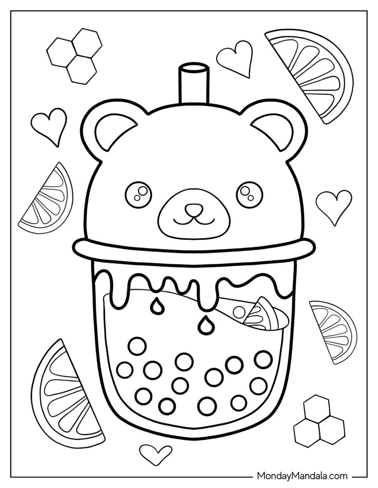 20 Boba Tea Coloring Pages Free PDF Printables Coloring Pages 20 Boba Tea Coloring Pages Free PDF Printables Coloring Pages