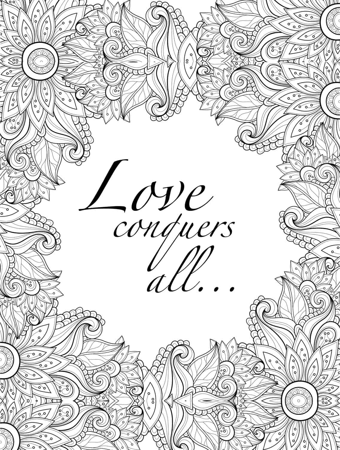 20 Free Printable Valentines Adult Coloring Pages Nerdy Mamma