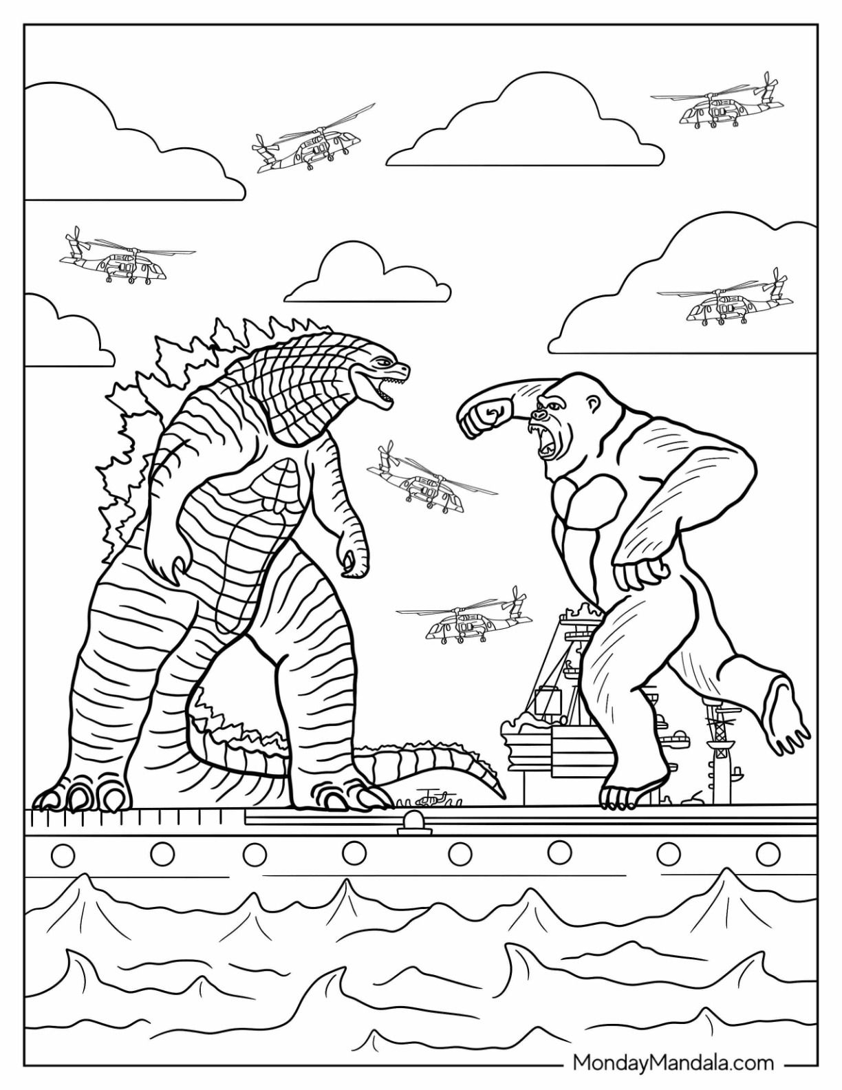 20 Godzilla Coloring Pages Free Pdf Printables Artofit 20 Godzilla Coloring Pages Free Pdf Printables Artofit