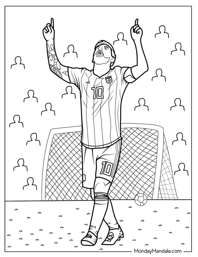 20 Lionel Messi Coloring Pages Free PDF Printables Coloring Pages 20 Lionel Messi Coloring Pages Free PDF Printables Coloring Pages