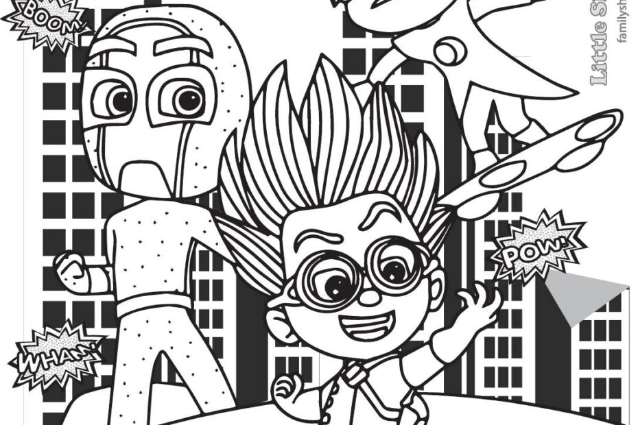 20 PJ Masks Coloring Pages Free PDF Printables 55 OFF