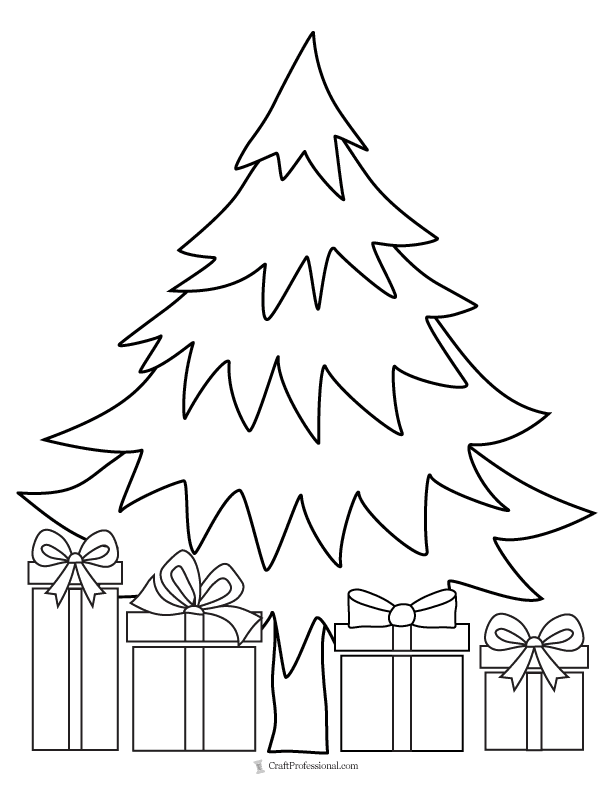 22 Printable Christmas Tree Coloring Pages 22 Printable Christmas Tree Coloring Pages