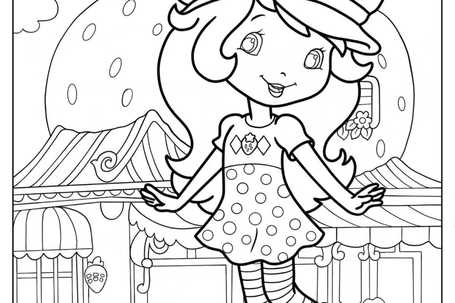 22 Strawberry Shortcake Coloring Pages Free PDF Printables