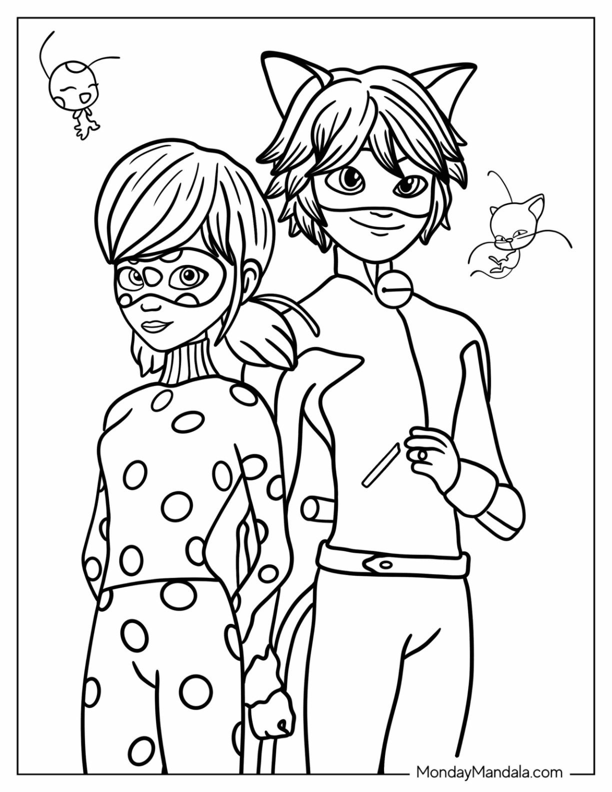 24 Miraculous Ladybug Coloring Pages Free PDF Printables 55 OFF