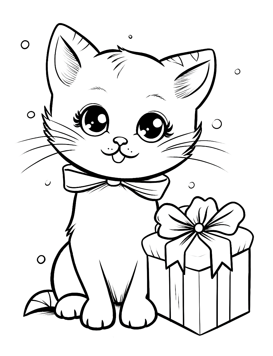 25 Adorable Kitten Coloring Pages For Kids