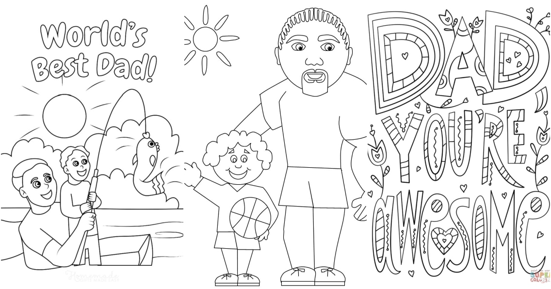 25 Free Father 39 s Day Coloring Pages For Kids And Adults 25 Free Father 39 s Day Coloring Pages For Kids And Adults
