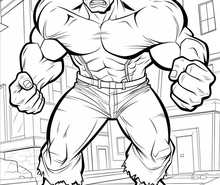 25 Hulk Coloring Pages For Kids Free Download In 2024 Hulk Coloring