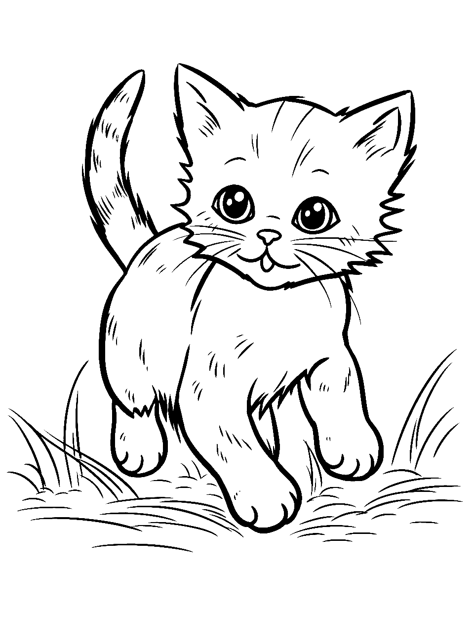 25 Kitten Coloring Pages 2024 Free Printable Sheets