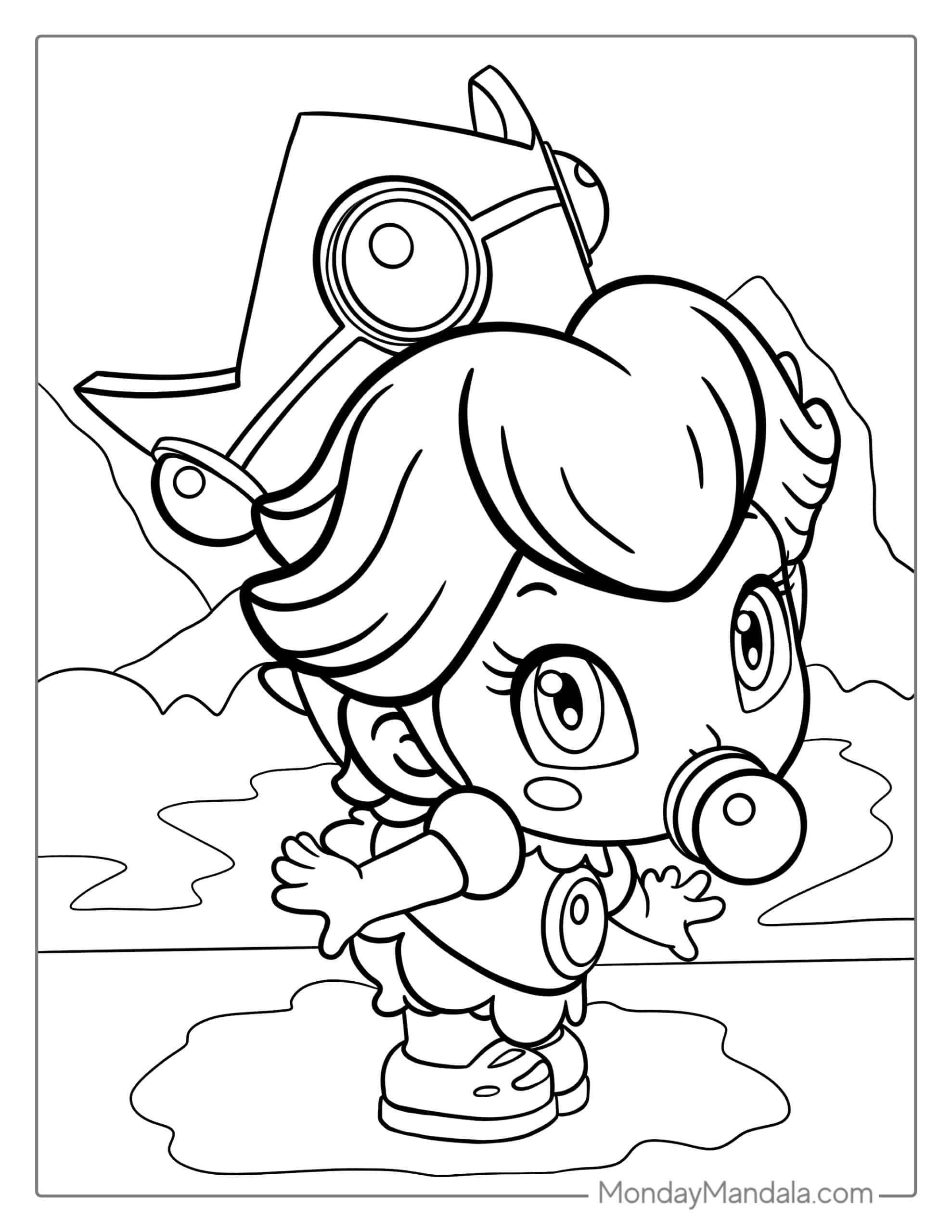 25 Princess Peach Coloring Pages Free Pdf Printables Artofit 25 Princess Peach Coloring Pages Free Pdf Printables Artofit