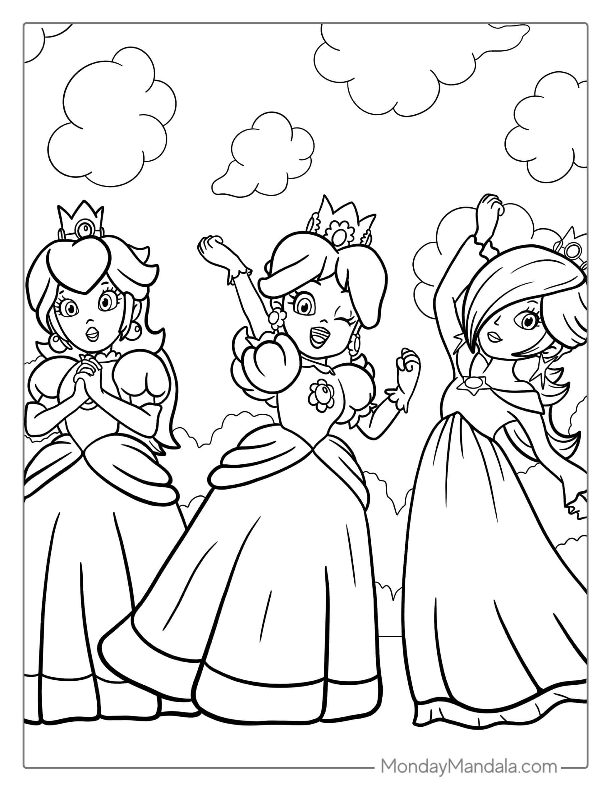 25 Princess Peach Coloring Pages Free Pdf Printables Artofit 25 Princess Peach Coloring Pages Free Pdf Printables Artofit