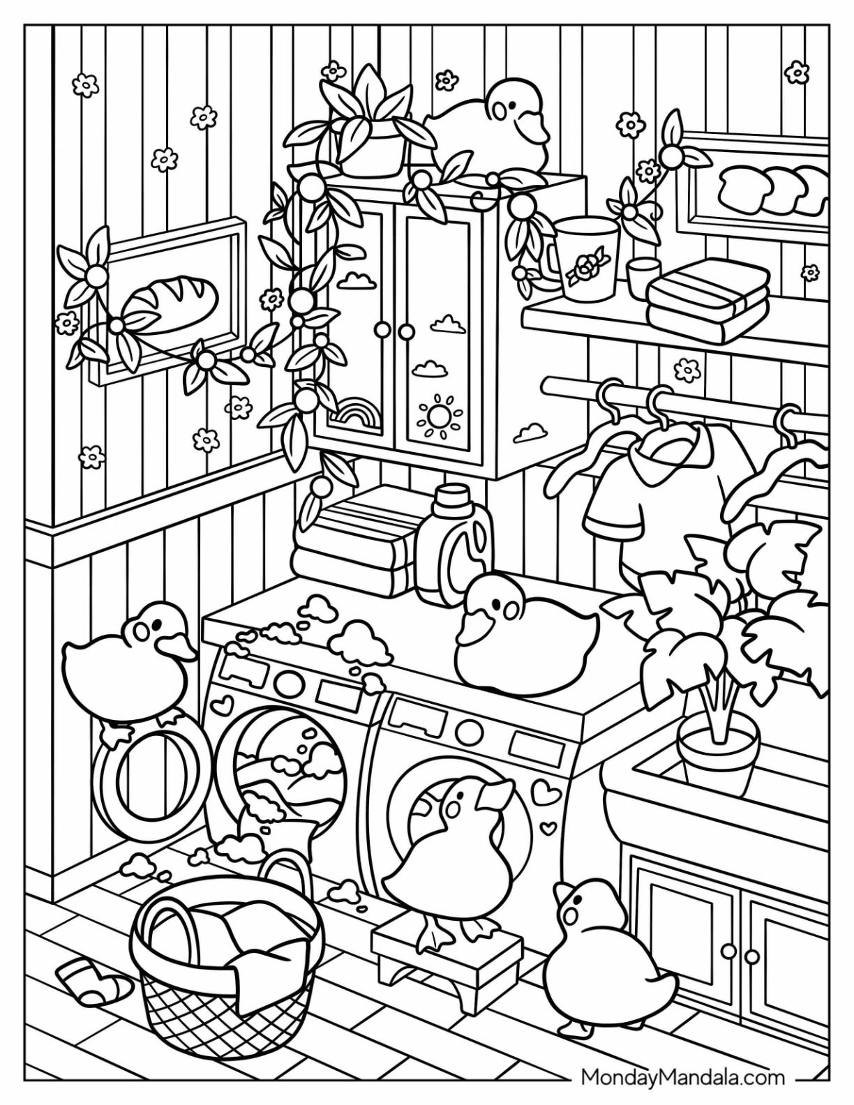 26 Aesthetic Coloring Pages Free PDF Printables Coloring Pages 