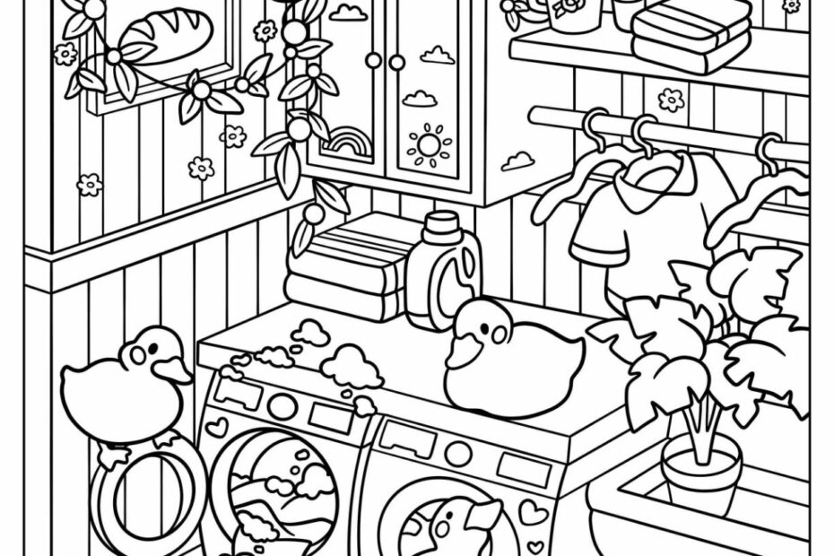 26 Aesthetic Coloring Pages Free PDF Printables Coloring Pages