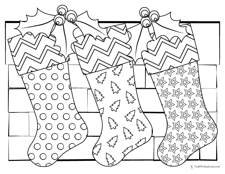 26 Full Page Christmas Coloring Pages FREE 26 Full Page Christmas Coloring Pages FREE