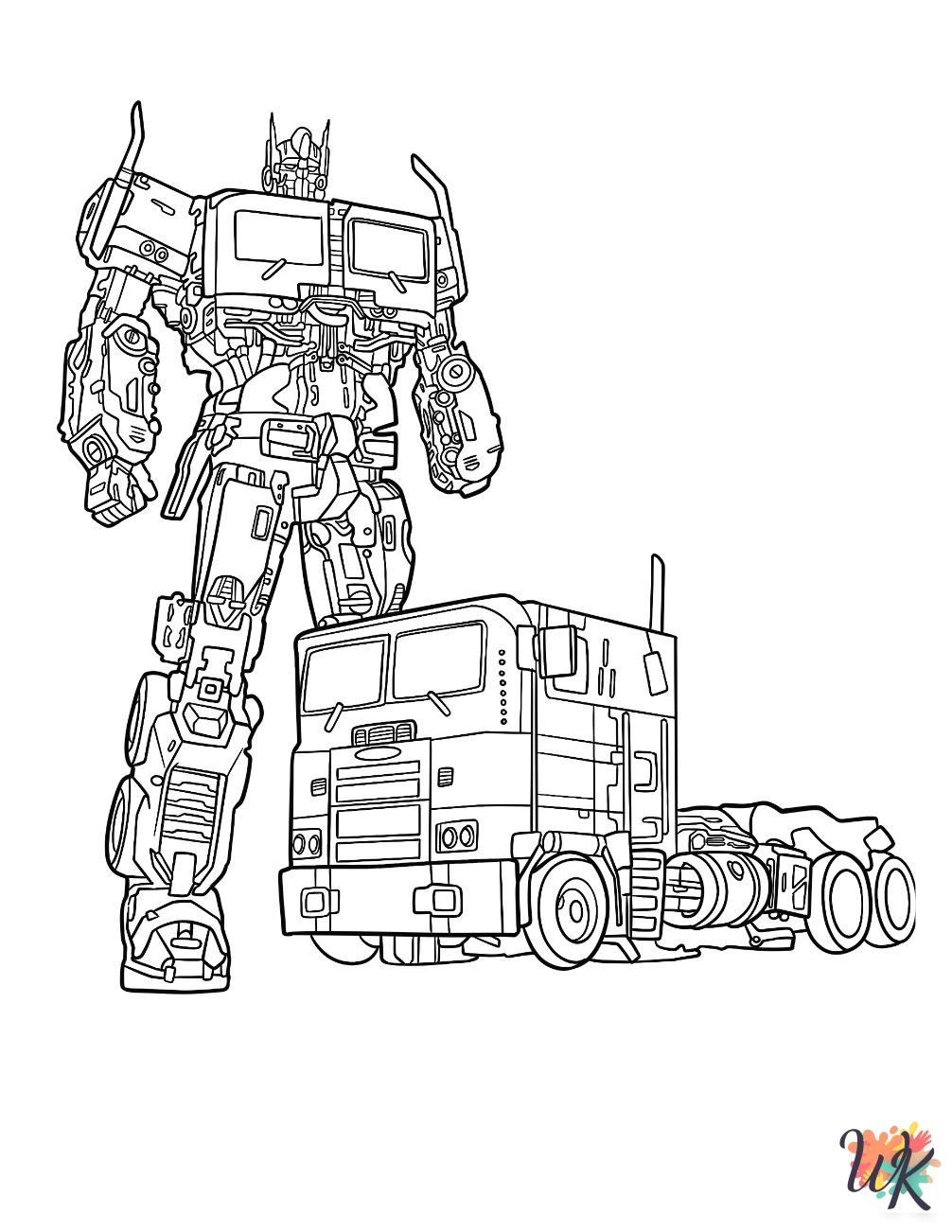optimus prime truck coloring pages optimus prime truck coloring pages