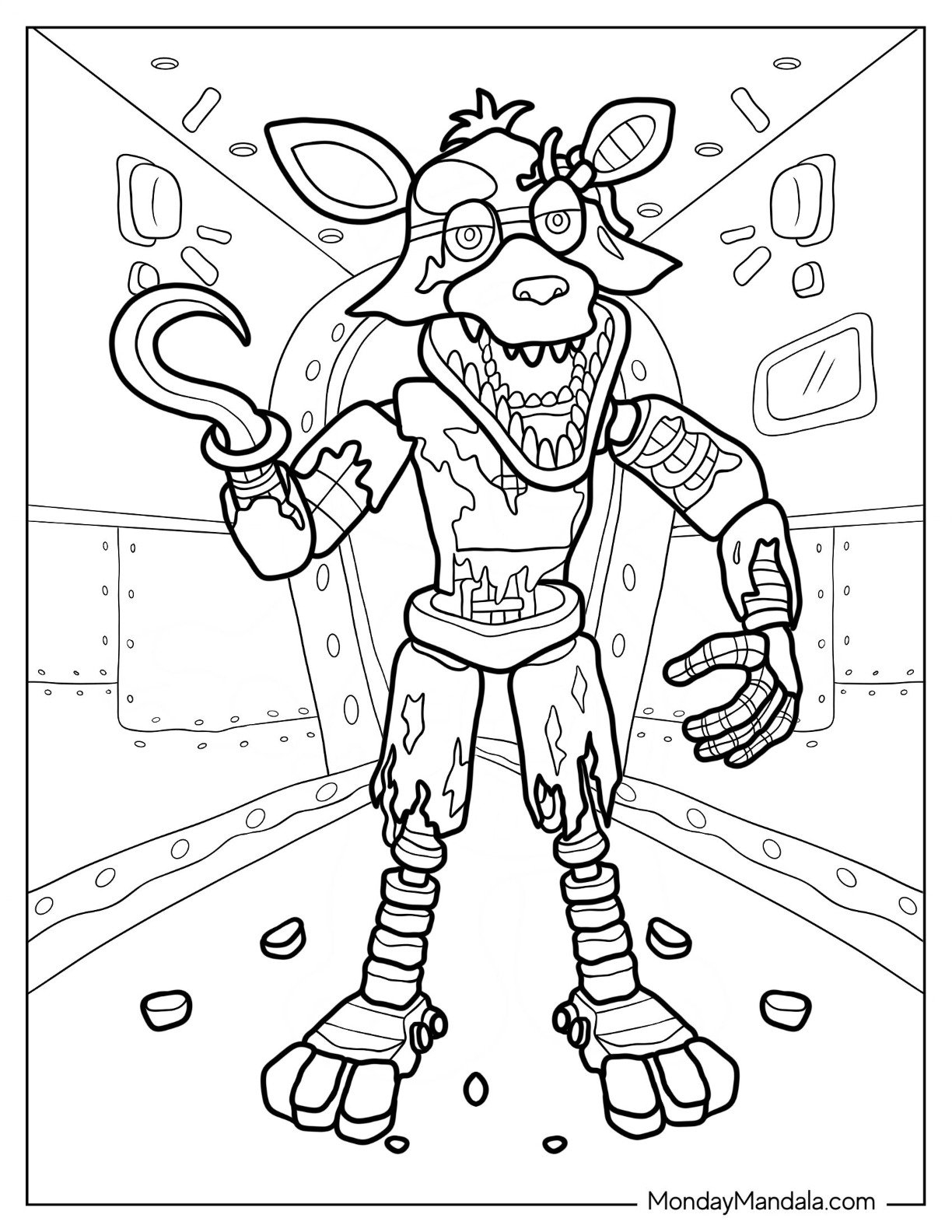 28 Five Nights At Freddie 39 s Coloring Pages Free PDF Printables 28 Five Nights At Freddie 39 s Coloring Pages Free PDF Printables