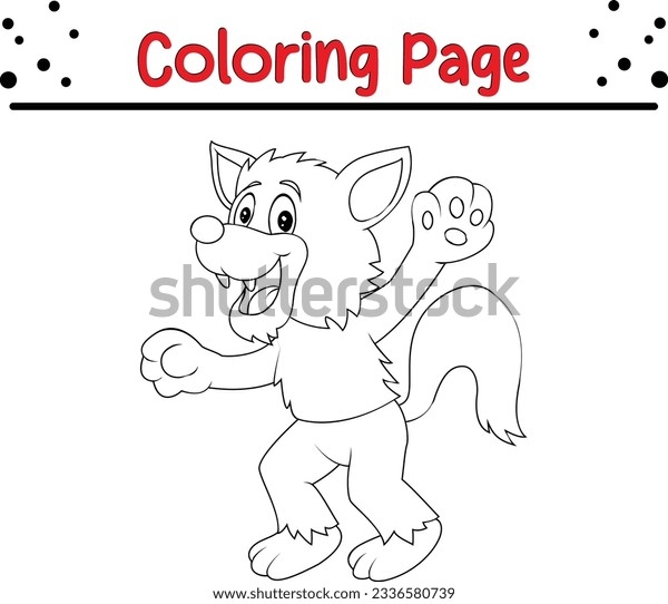 3 388 Werewolf Colouring Images Stock Photos 3D Objects Vectors