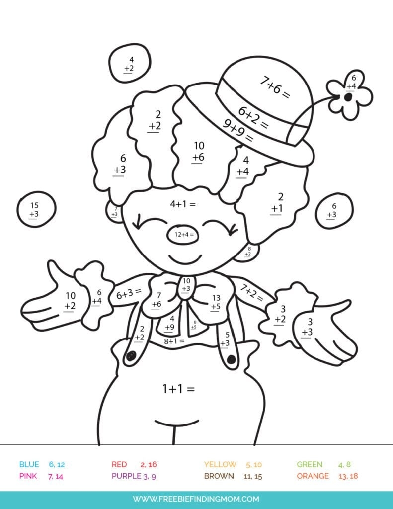 free unlimited color by number