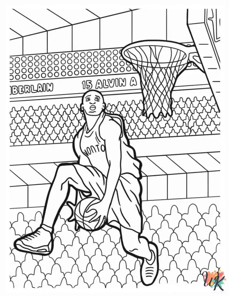 30 Basketball Coloring Pages For Kids ColoringPagesWK 30 Basketball Coloring Pages For Kids ColoringPagesWK