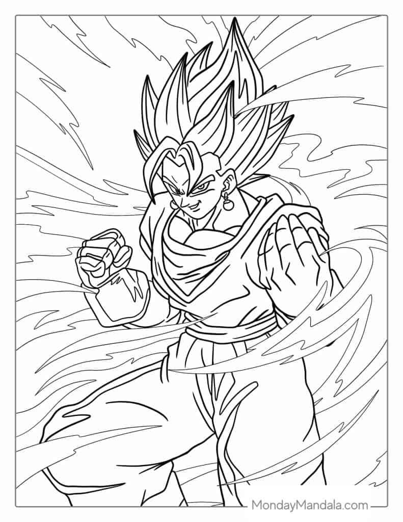 dragon Ball Z free printables dragon Ball Z free printables