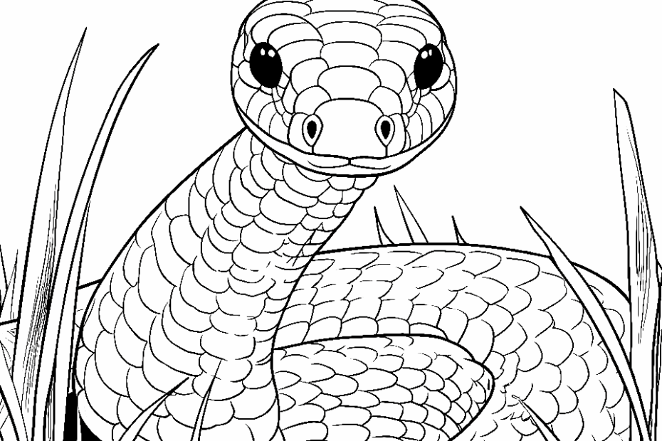 30 Snake Coloring Pages Free Printable Sheets Snake Coloring Pages