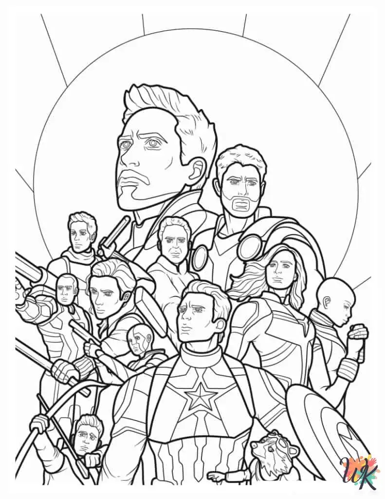Marvel coloring pages for adults Marvel coloring pages for adults