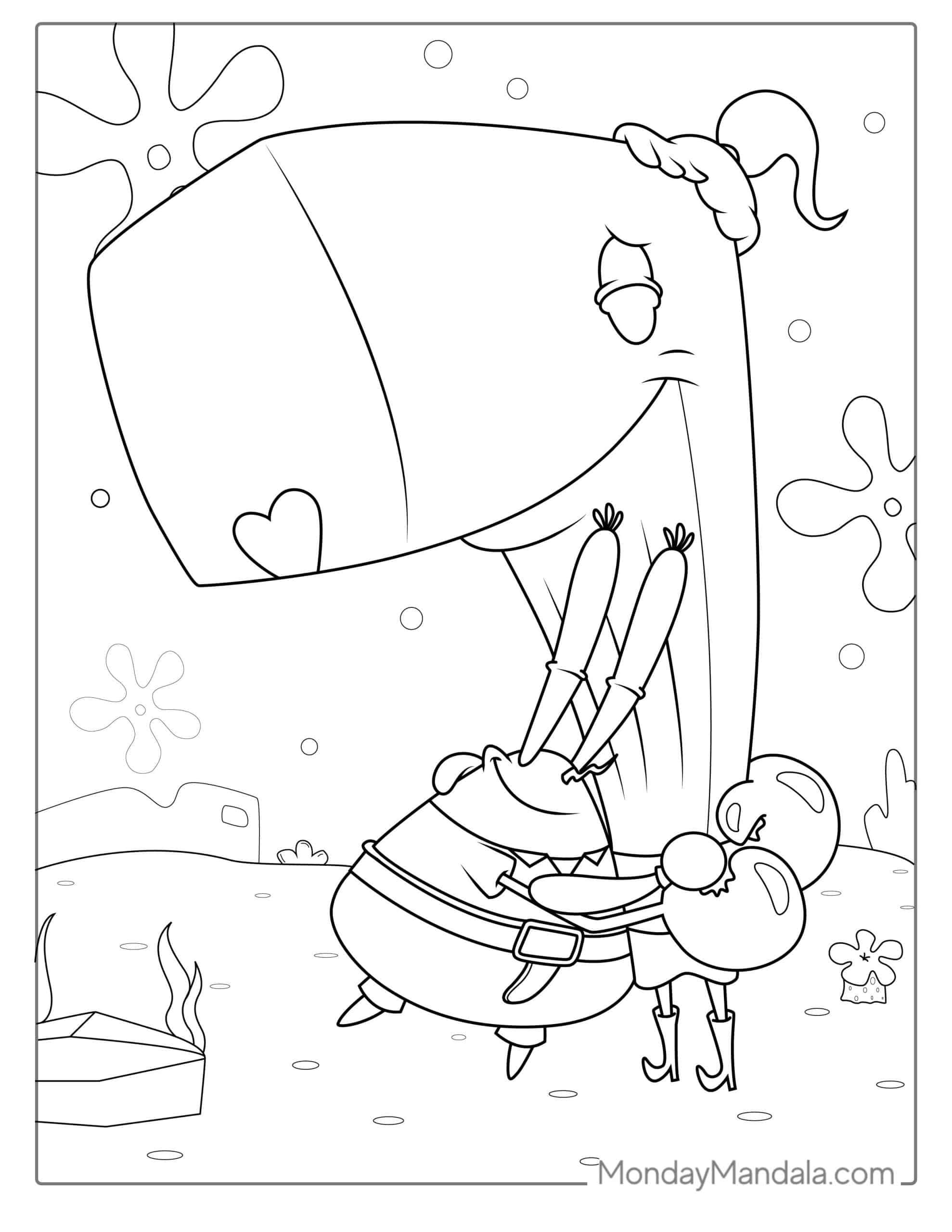 32 SpongeBob Coloring Pages Free PDF Printables Coloring Pages 32 SpongeBob Coloring Pages Free PDF Printables Coloring Pages