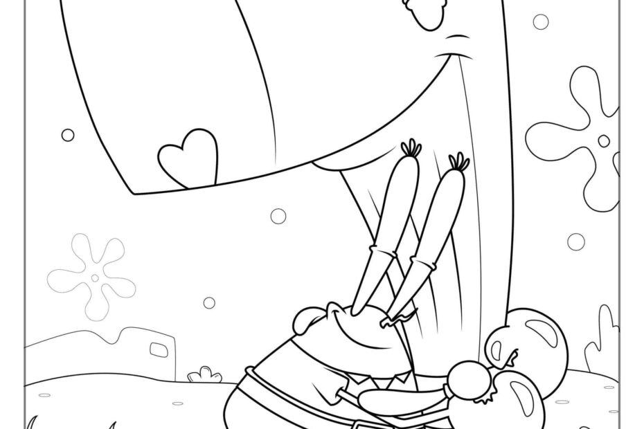 32 SpongeBob Coloring Pages Free PDF Printables Coloring Pages