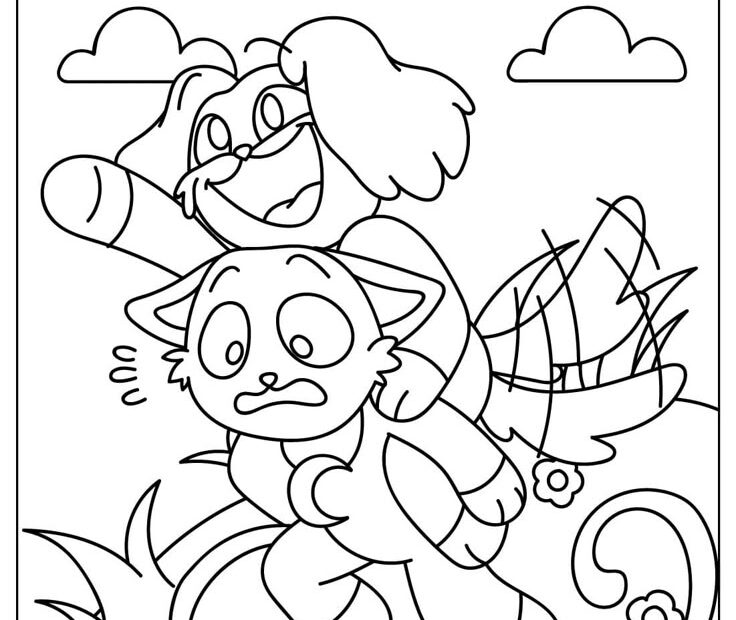 33 Free Printable CatNap Coloring Pages In 2024 Kleurplaten