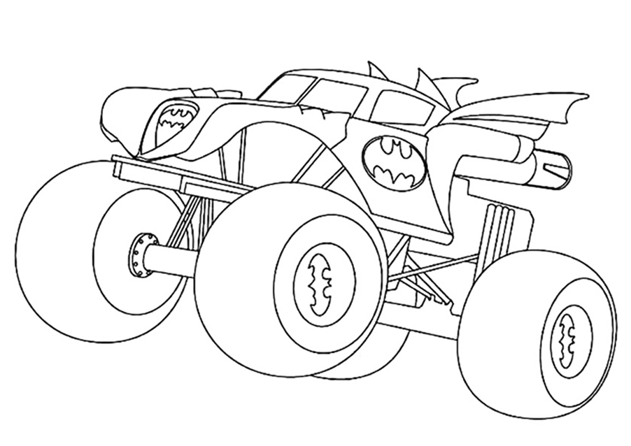 35 Megalodon Monster Truck Coloring Page ZeelZacary