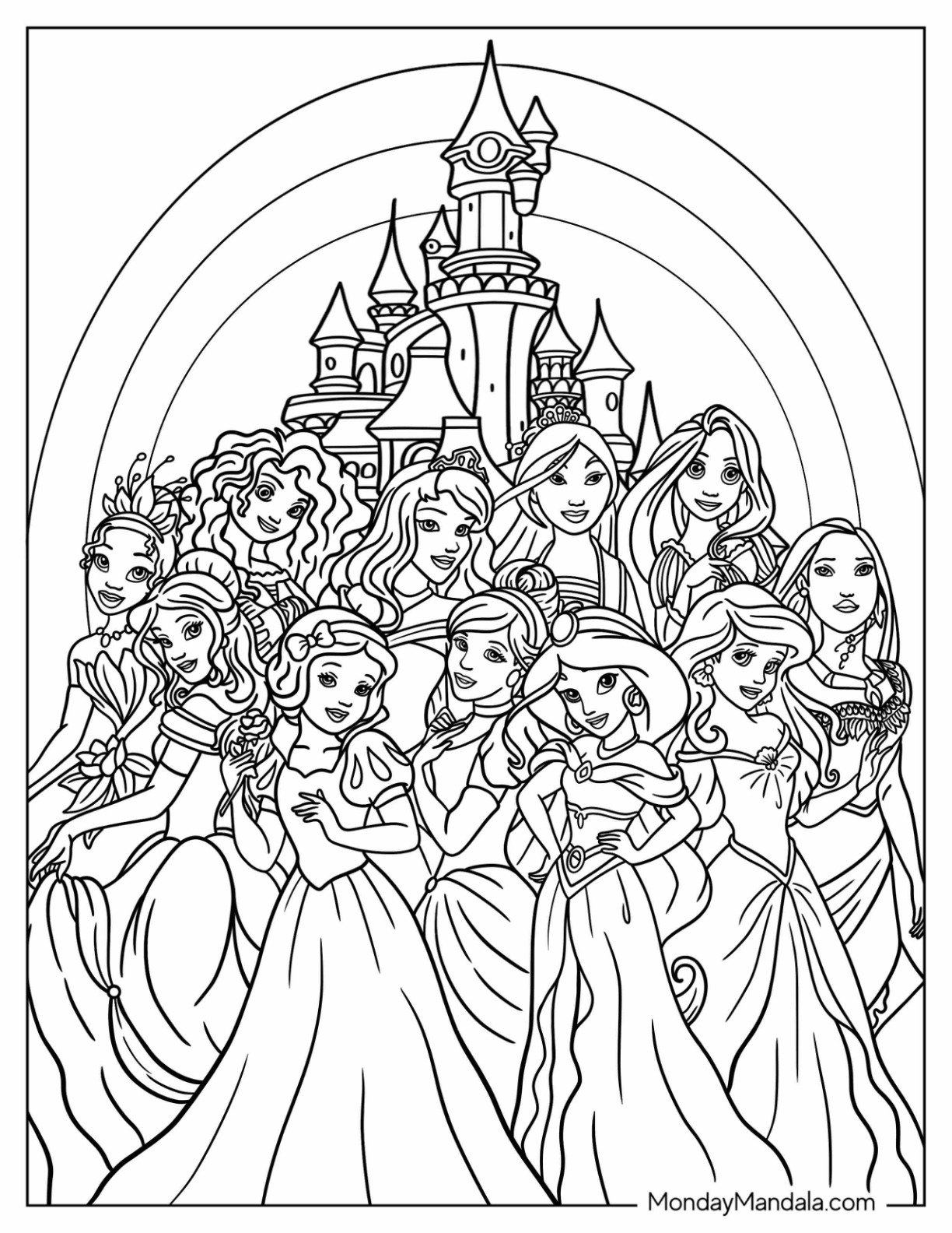 36 Disney Princess Coloring Pages Free PDF Printables 58 OFF 36 Disney Princess Coloring Pages Free PDF Printables 58 OFF