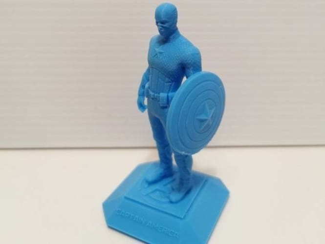 3D Printed Captain America printer Friendly By Melic Pinshape 3D Printed Captain America printer Friendly By Melic Pinshape