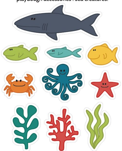 4 Best Images Of Free Printable Ocean Animals Printable Coloring Page