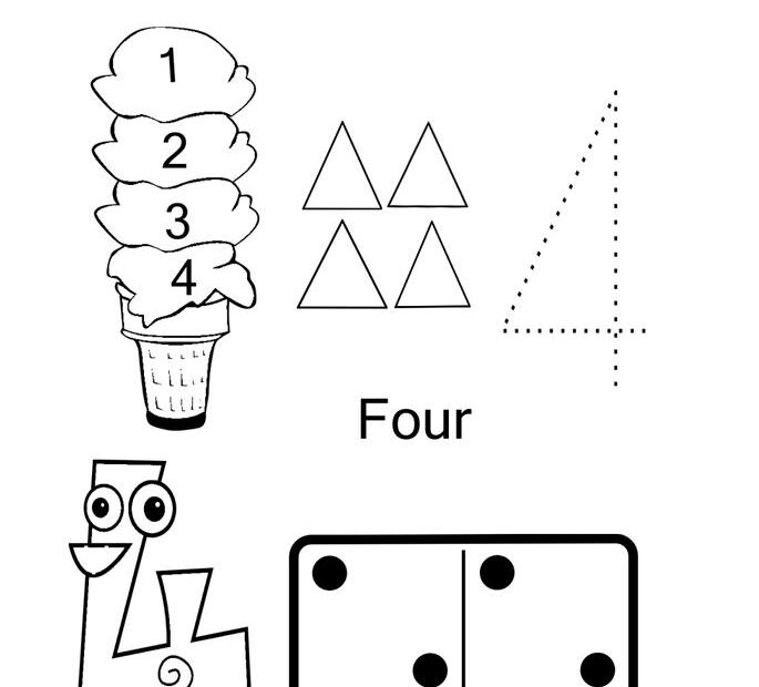 4 Year Old Coloring Pages Coloring Home