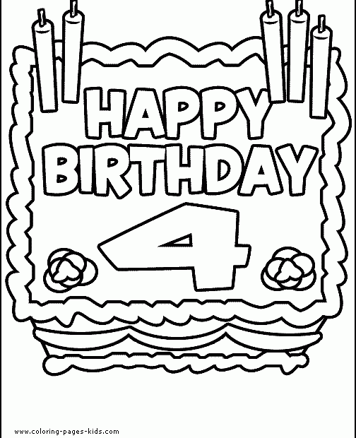 4 Year Old Coloring Pages Coloring Home