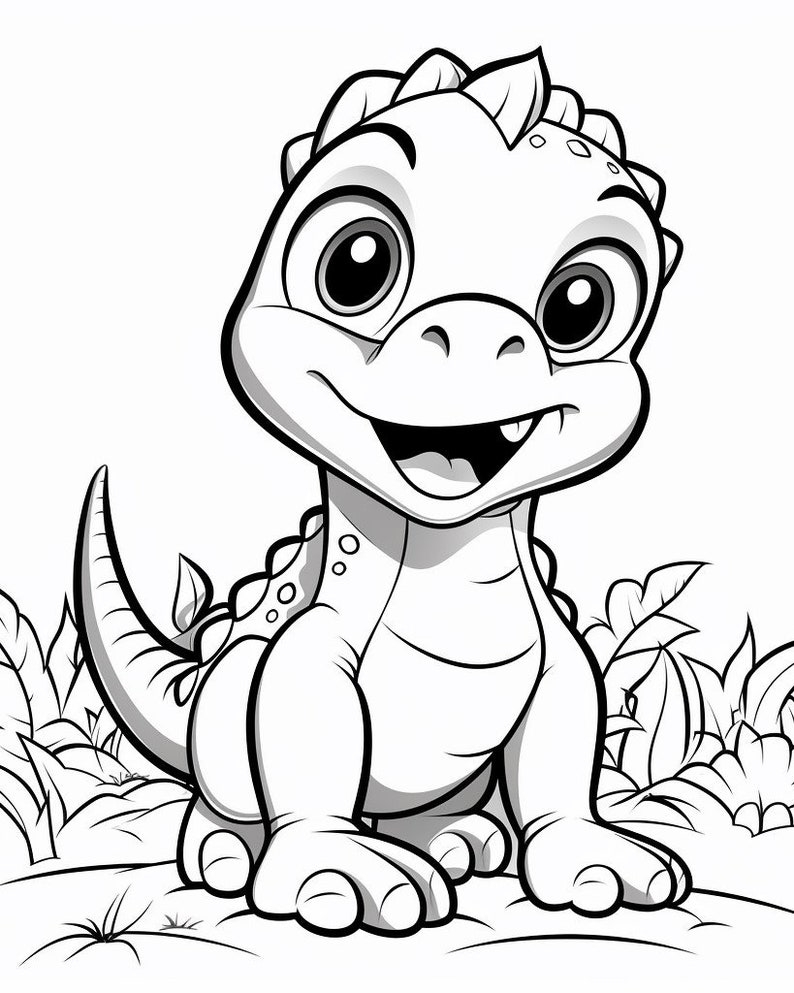 40 Dinosaur Coloring Pages Toddlers Kindergartners Fun Interesting 40 Dinosaur Coloring Pages Toddlers Kindergartners Fun Interesting