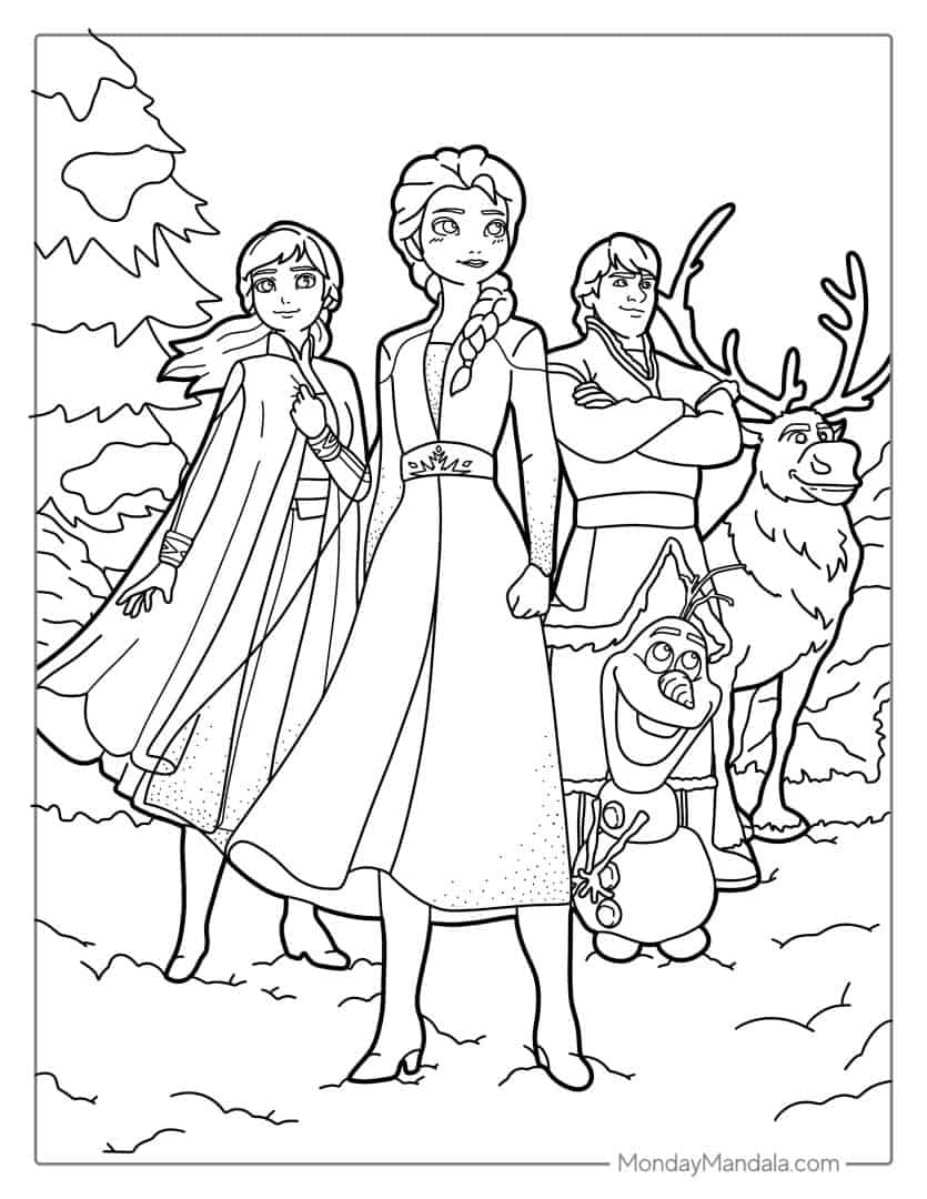 40 Elsa Coloring Pages Free PDF Printables 40 Elsa Coloring Pages Free PDF Printables